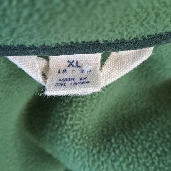 Land's End Fleece Sherpa Oversized Unisex Zipped Chunky Hooded Sweater Jacket - Picture 2 of 9